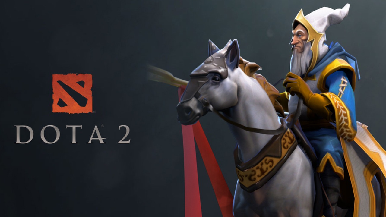 Official Dota 2 artwork featuring Keeper of the Light