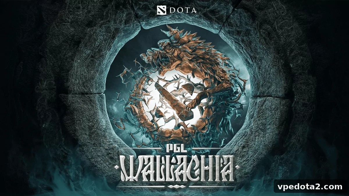 PGL Wallachia tournament-series artwork. Illustrative graphic, not a match photograph.