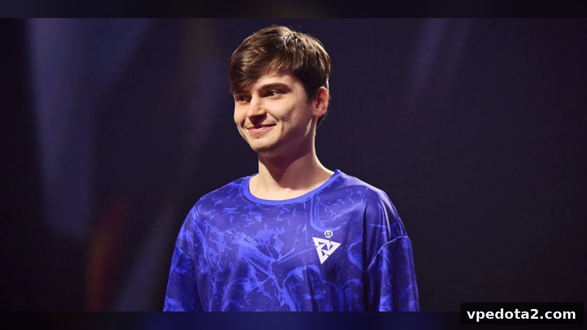 RAMZES666 på en professionel Dota 2-scene
