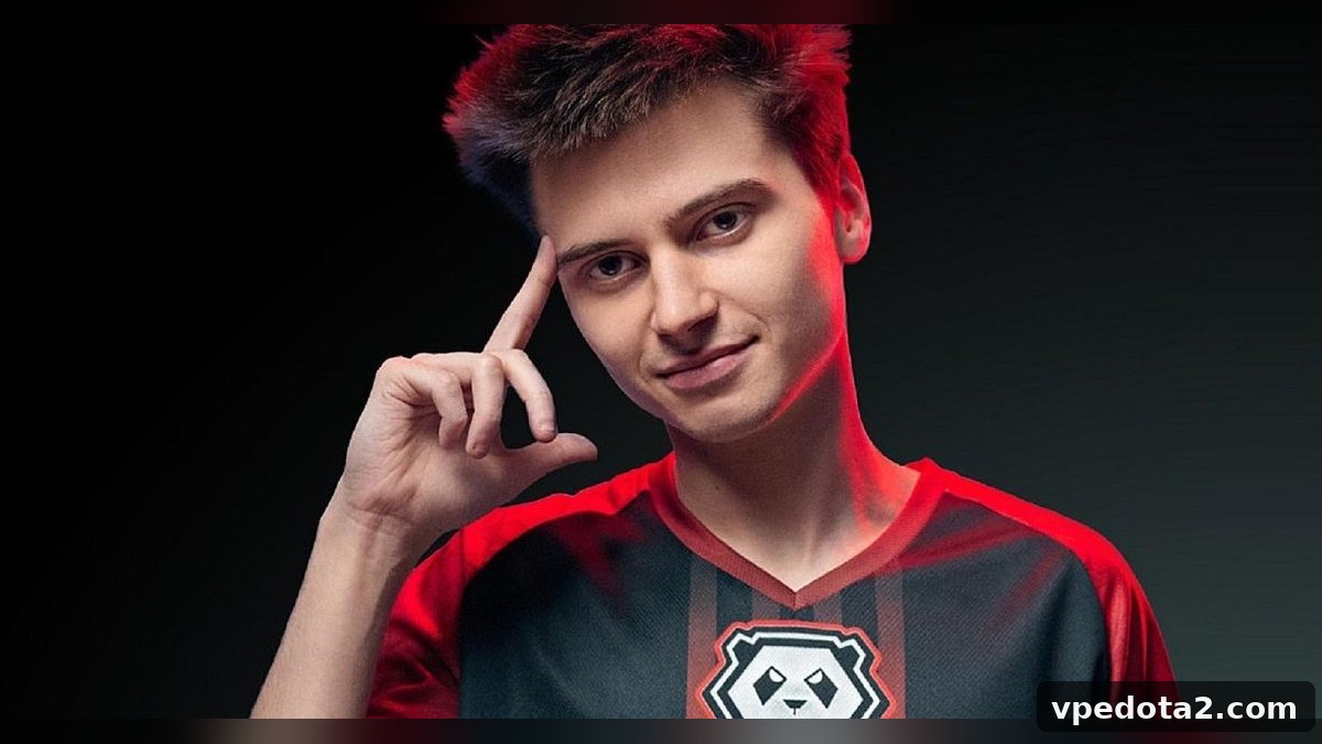 RAMZES666 i sin tidligere 9Pandas-trøje