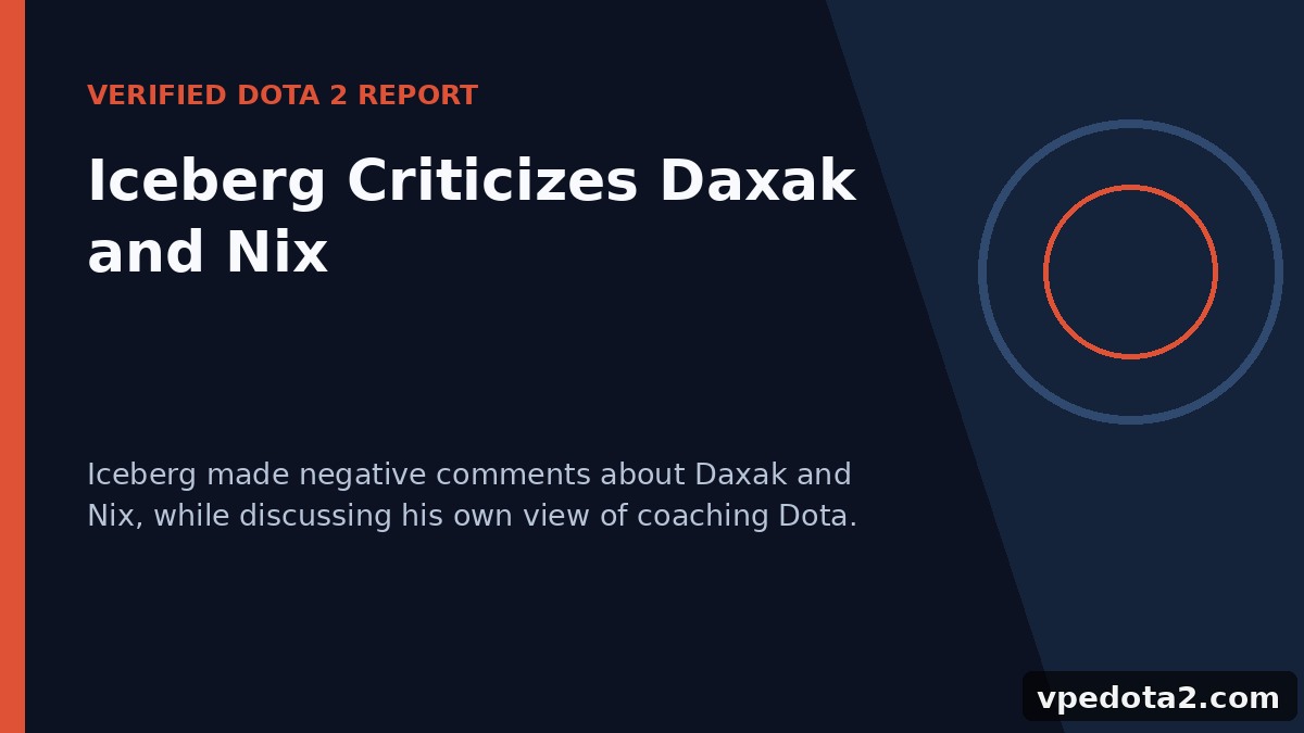 Iceberg kritisiert Daxak und Nix
