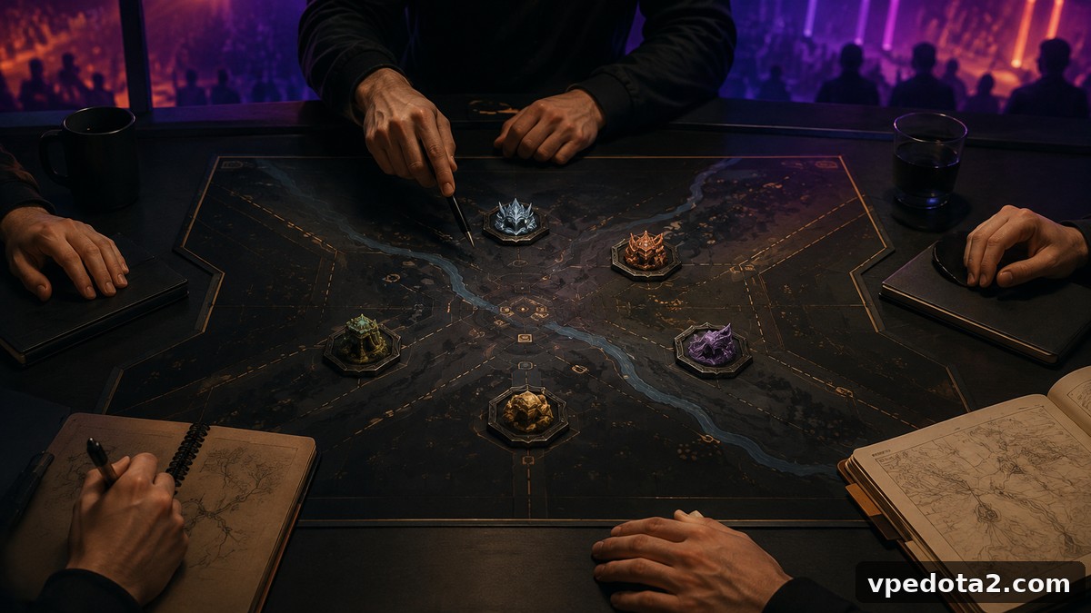 Koncept for esports-draft og strategi