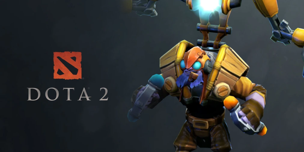 Официальное произведение искусства Dota 2 с Tinker