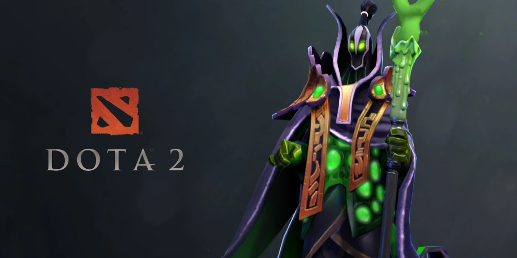 Официальное произведение искусства Dota 2 с Рубиком