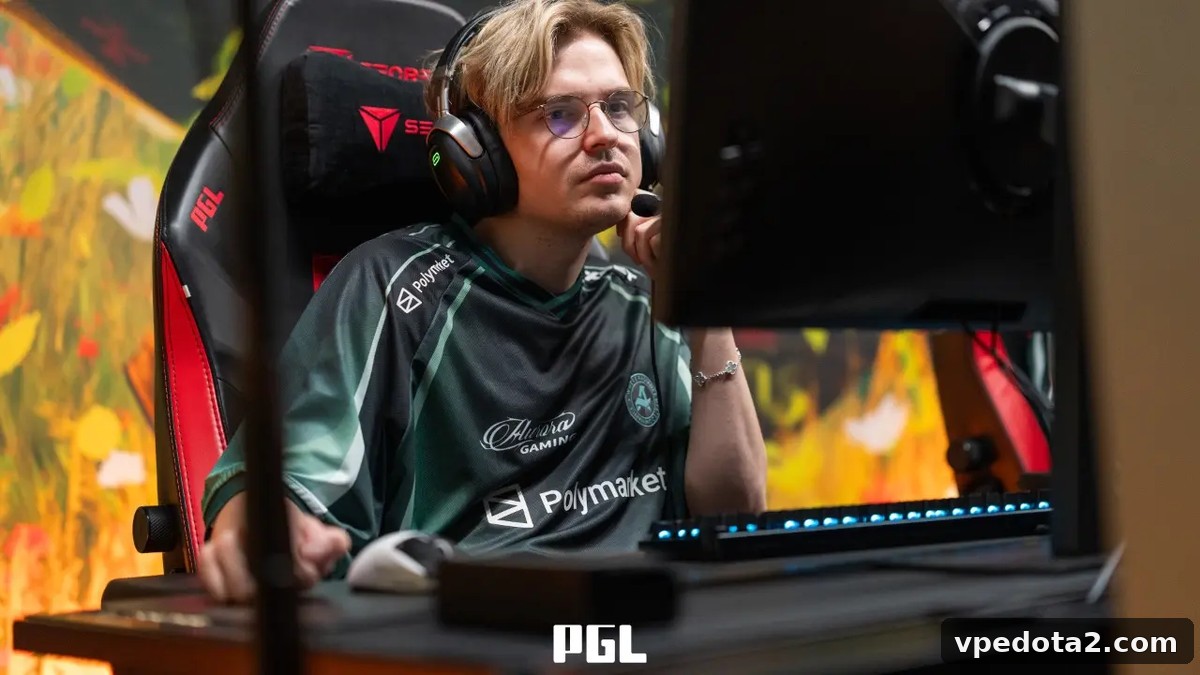 skiter играет за Aurora Gaming на PGL Wallachia