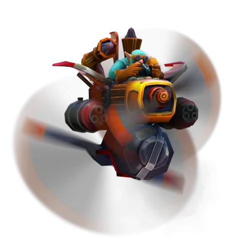 Gyrocopter &mdash; Atomic Ray Thrusters